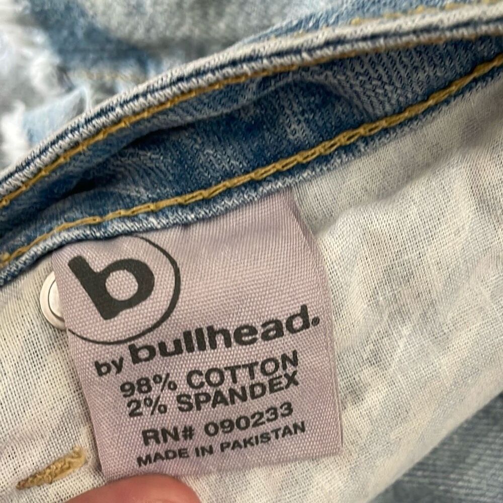 Bullhead bundle denim jeans linen 4 shorts summer pants juniors teens size 3 - Picture 7 of 15